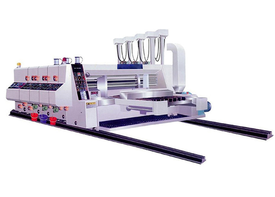 China Equipo de impresión cortado con tintas máquina de alta velocidad de la fabricación de cajas de la cartulina acanalada proveedor