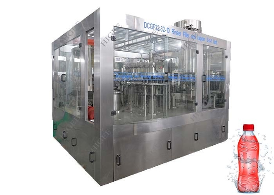 China Máquina de rellenar de la bebida carbónica de alta velocidad, máquina del agua de soda para la botella del animal doméstico proveedor