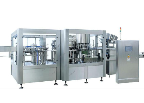 China Cadena de producción completamente automática del jugo de la máquina de rellenar de la bebida 304 material del acero inoxidable  proveedor
