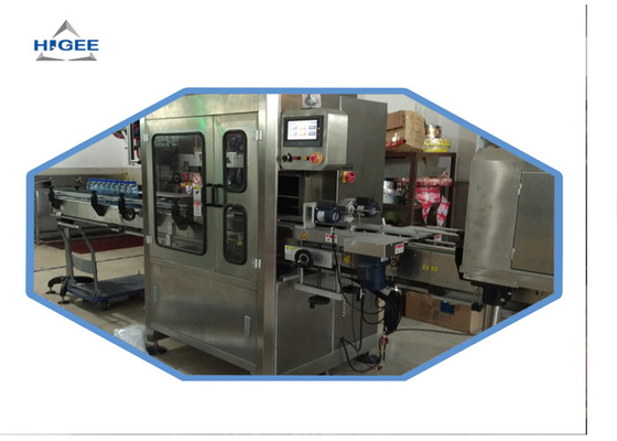 China Máquina de etiquetado automática de la manga del encogimiento para el túnel del encogimiento del vapor de la clase de la taza proveedor
