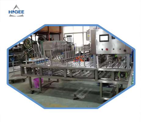 China Máquina de embotellado automática inoxidable del acero 5Kw para el relleno del yogur proveedor