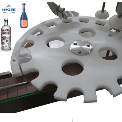 China Máquina de rellenar del alcohol de Higee con el llenador del líquido de la ginebra de la máquina de rellenar de la vodka de la máquina de rellenar del alcohol proveedor