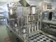 Control automático monobloque del PLC del tapón de tuerca de la máquina de embotellado del jugo 3 In1 proveedor