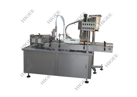 China línea líquida automática de la máquina de embotellado 5KW para el ácido clorhídrico/HSO/el líquido de la limpieza del retrete proveedor