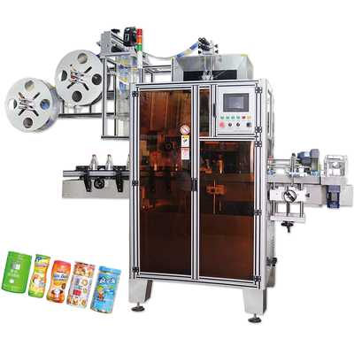China Máquina automática del rotulador, máquina de etiqueta de la manga del encogimiento del PVC para la bebida proveedor