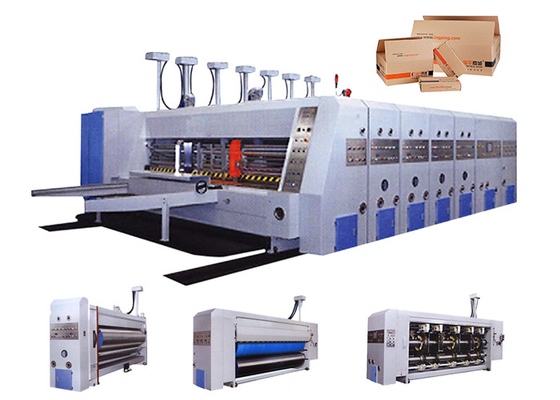 China Máquina acanalada automática de la fabricación de cajas del cartón/impresora de Flexo proveedor