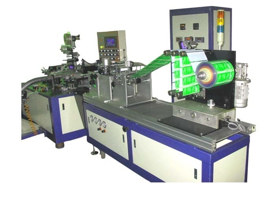 China Material termal de la película de encogimiento del PVC del vino de la máquina automática de la cápsula para la industria de empaquetado proveedor