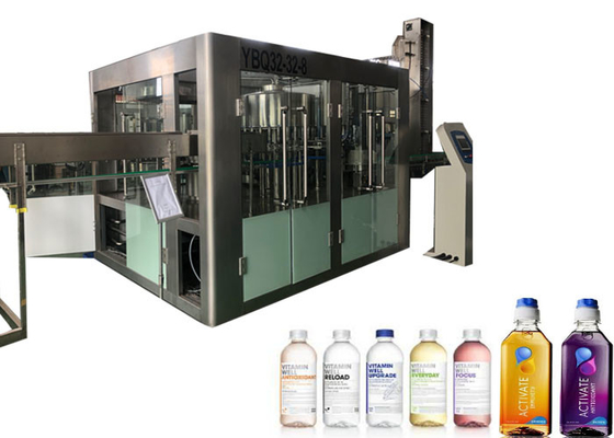 China Máquina de rellenar del agua automática de 550 ml para la botella plástica del animal doméstico, ruido corriente bajo proveedor