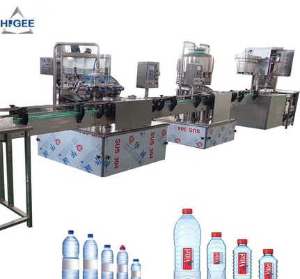 China Pequeñas PC /Hour de la máquina de rellenar 1000-2000 del agua mineral para el ANIMAL DOMÉSTICO, botella de cristal proveedor