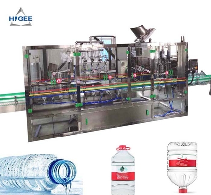China 3-5l agua mineral máquina de relleno y que capsula de Bph máquina de rellenar/300 1800 kilogramos proveedor