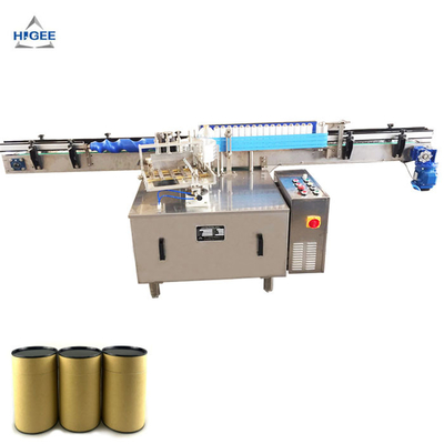 China Máquina de etiquetado de papel automática de las latas de Higee máquina de etiquetado fría del pegamento para la poder compuesta del papel de la categoría alimenticia proveedor